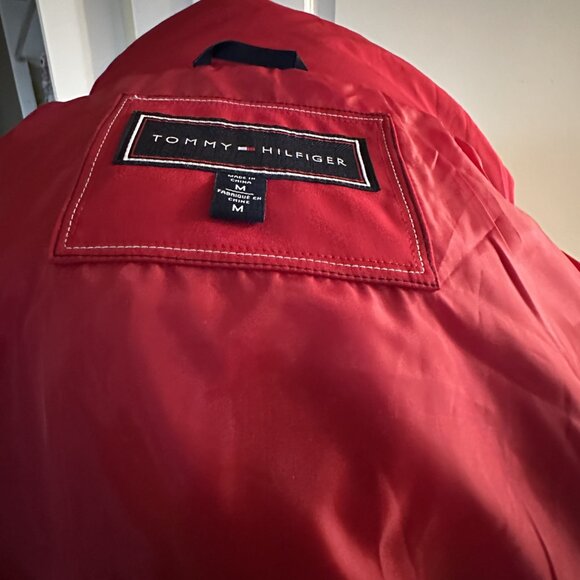 Tommy Hilfiger Women's Red Puffer Winter Jacket M (10-12) NWT - Picture 5 of 6